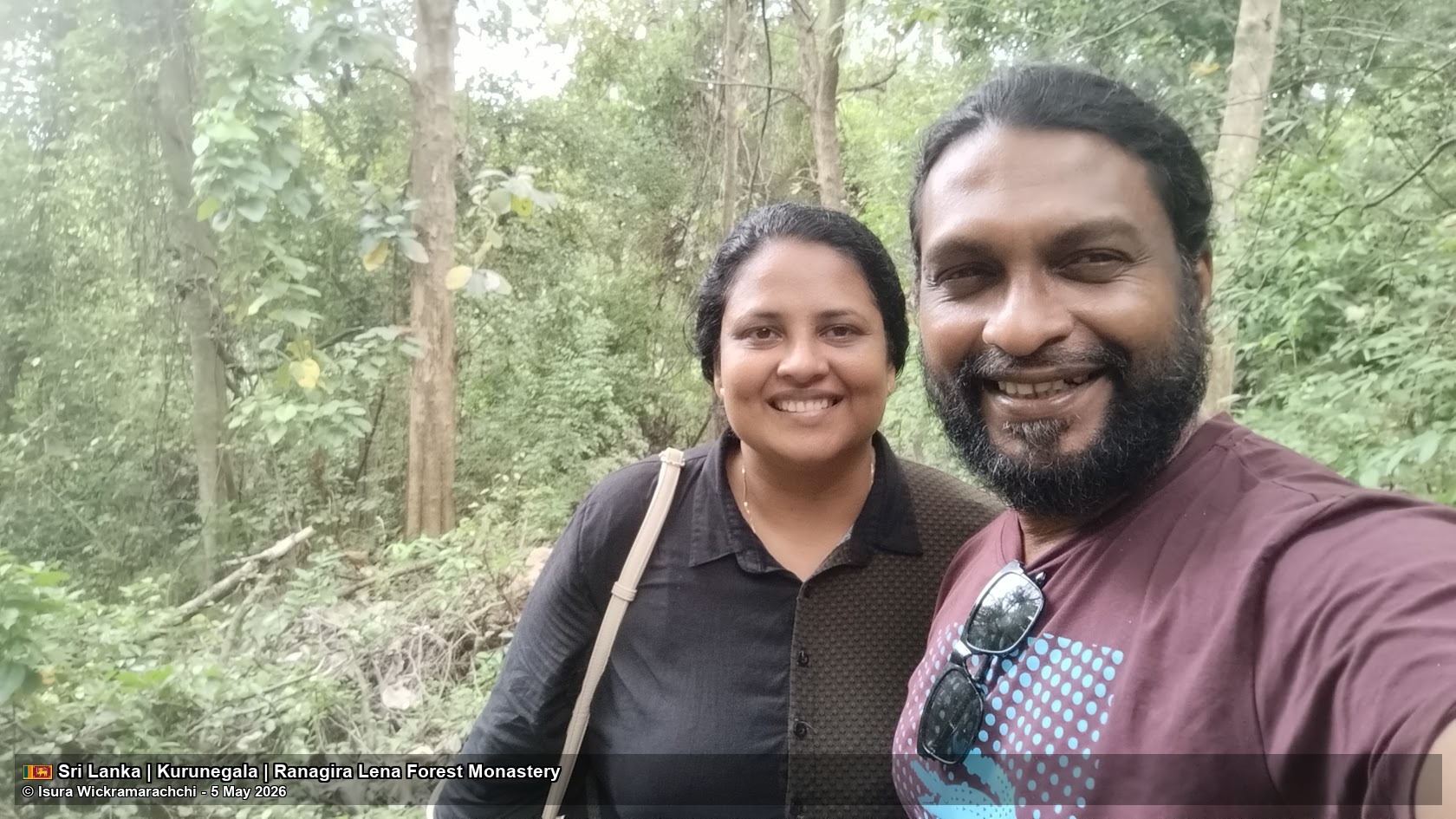 On Our Way to Ranagira Lena Forest Monastery