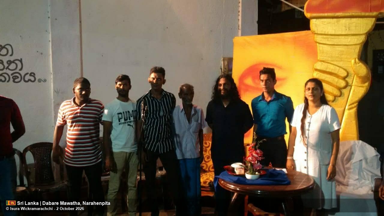 Registration of the First Group under the Hadawathe Sihinaya Vocational Training Project