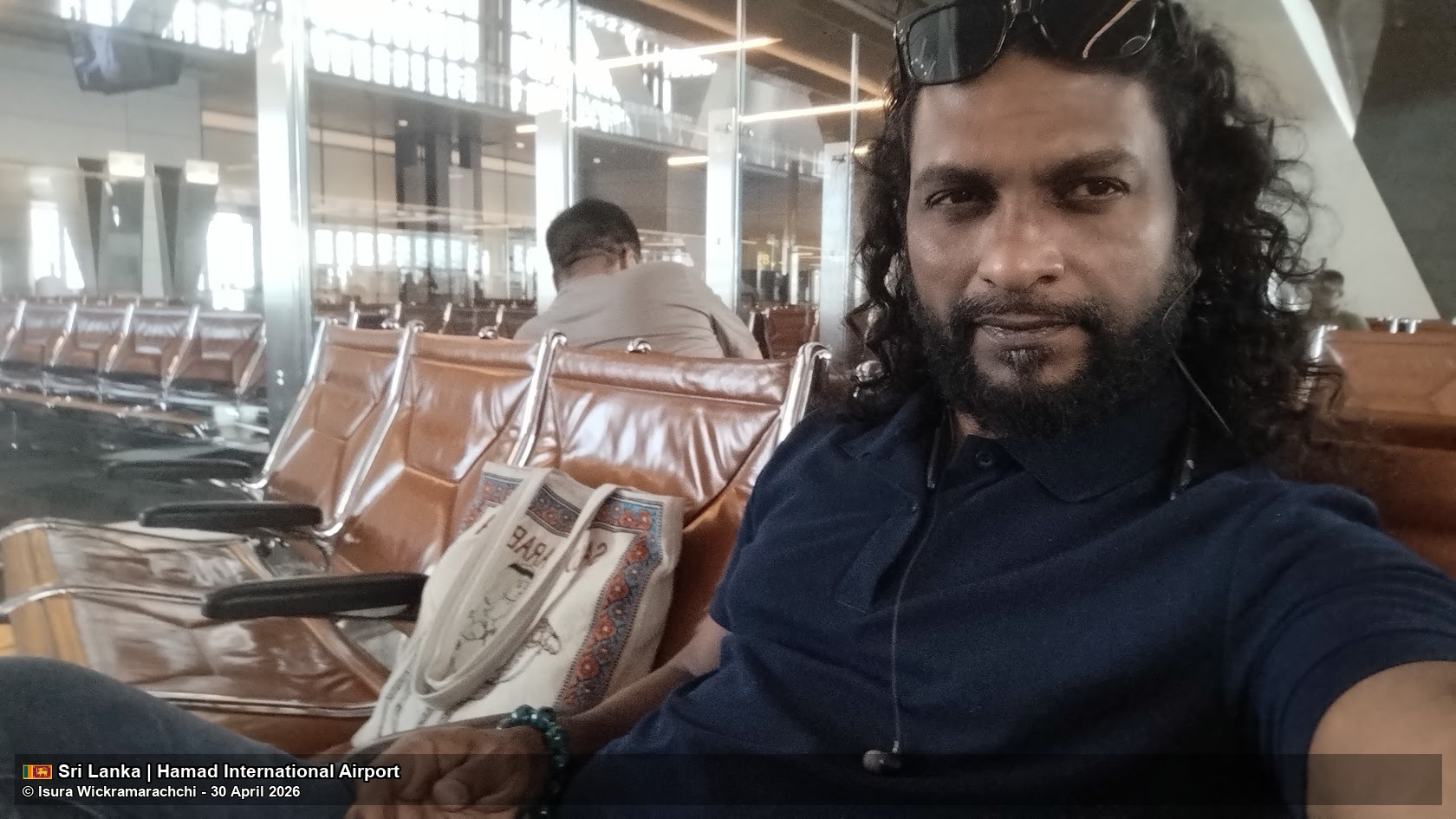 Flying Home from Doha to Colombo
