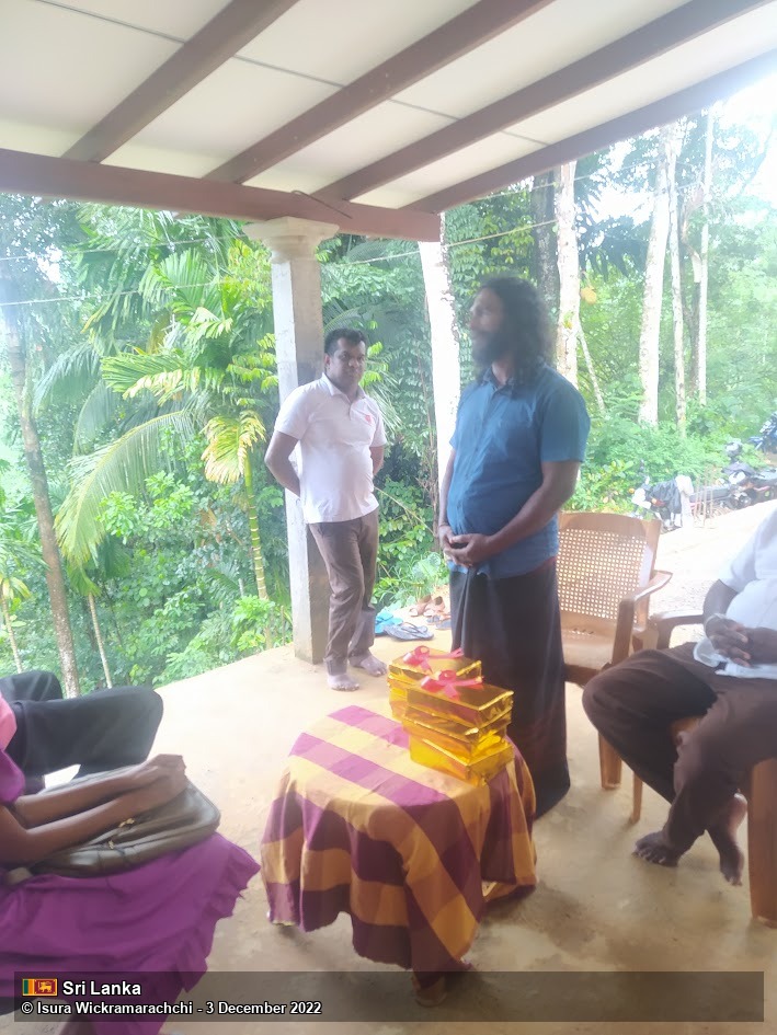 Distribution of Books to Children in Kiriweldola Village