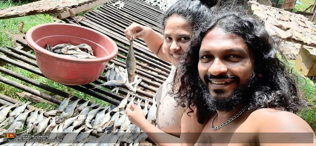 A Visit to a Traditional Fish-Drying Site in Dickwella