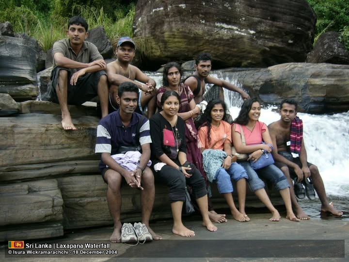 Office Friends' Trip to Laxapana Waterfall - 2004