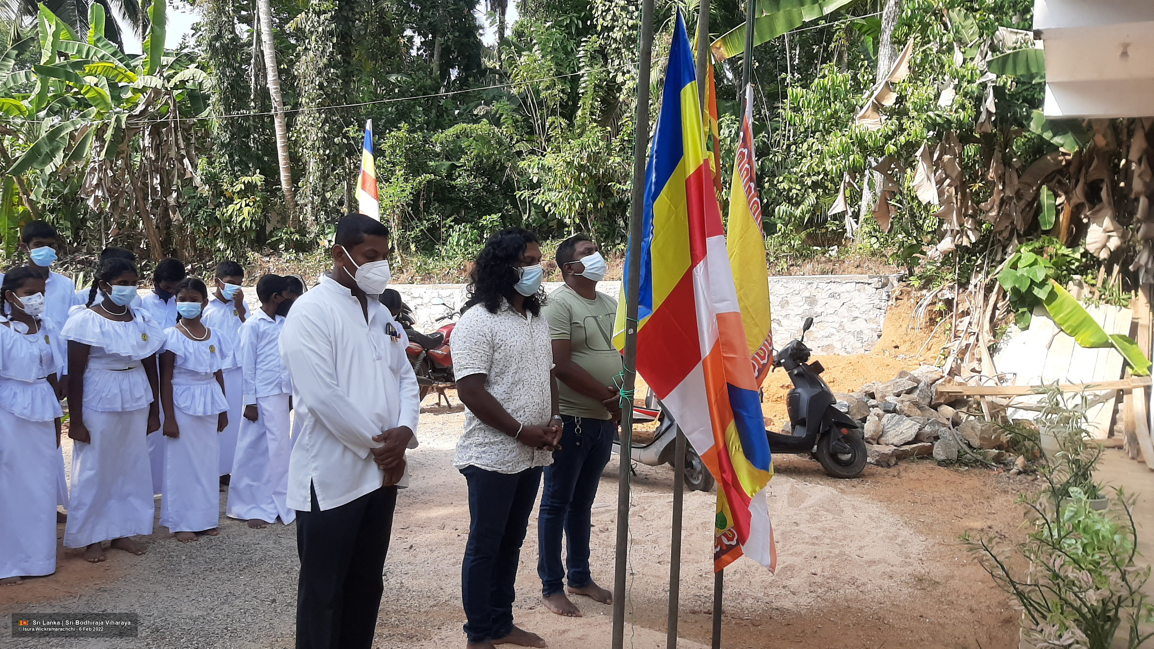 Attending the Walpita Sri Bodhirukkharamaya Dhamma School Ceremony as a Chief Guest