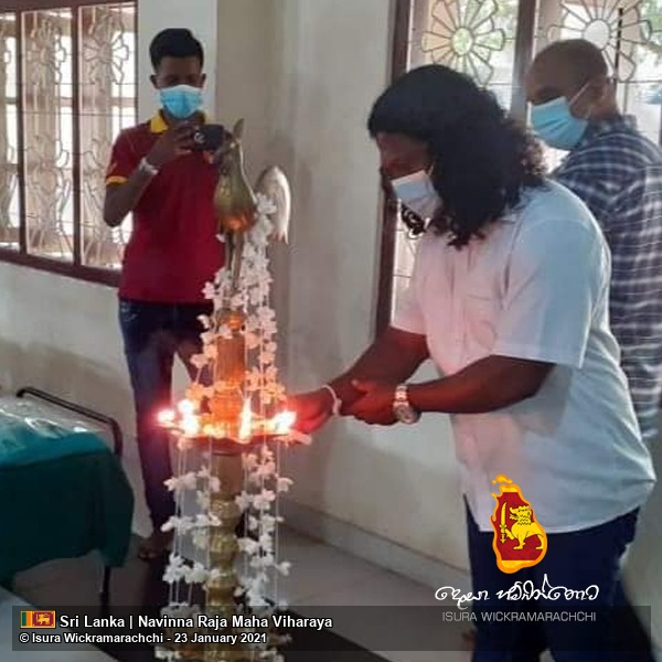 Blood Donation Camp at Navinna Raja Maha Viharaya