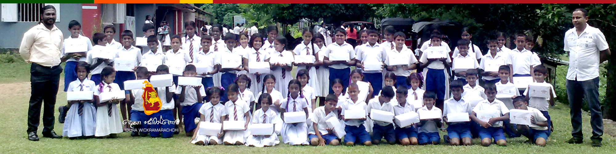 මාවතගම විද්‍යාලයේ දරුවන්ට පාසල් පාවහන් පරිත්‍යාග කිරීම