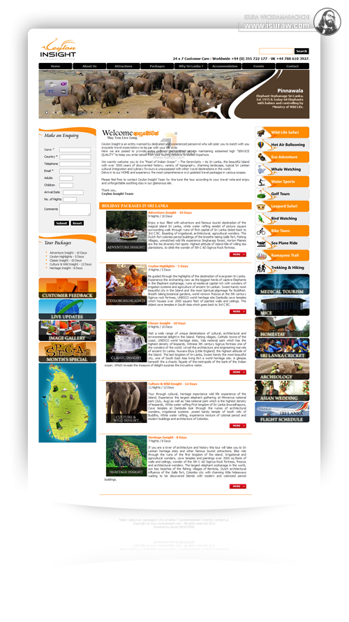 Ceylon Insight Website