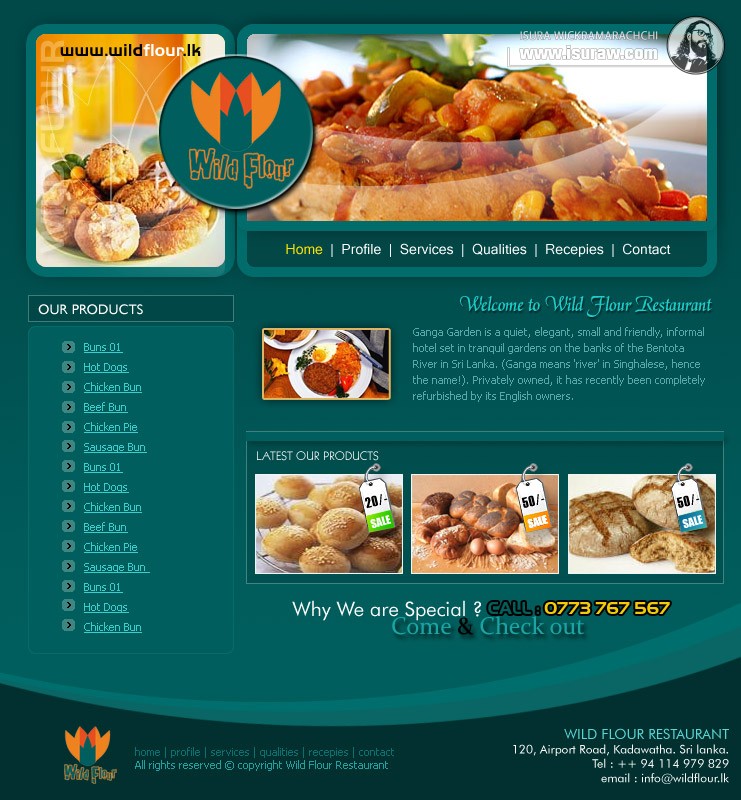 Wild Flour Website