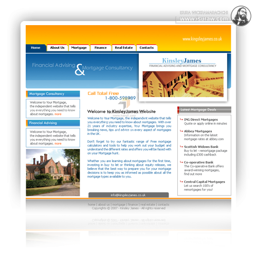 Kingsley James Website