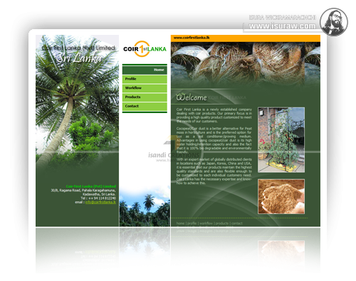Coir First Lanka Website