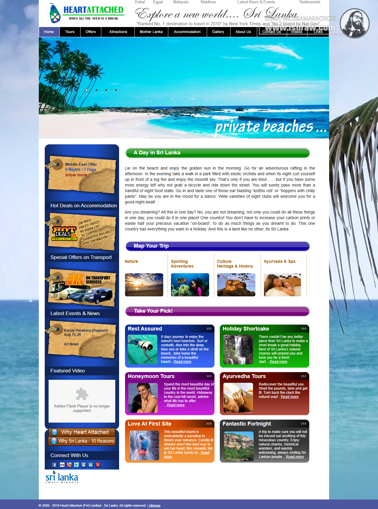 Heart Attached Website